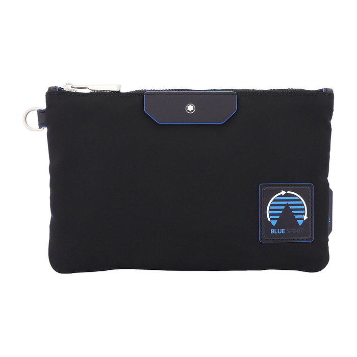 Montblanc MB128736 Sac Noir en Textile Montblanc MB128736 Sac Noir en Textile