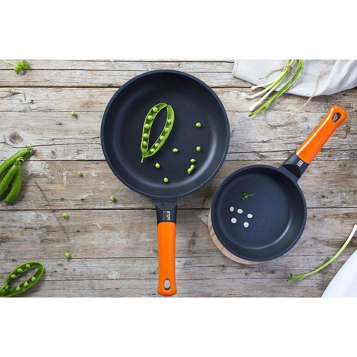 Poêle BRA Aluminium forgé Ø 20 cm Noir Orange