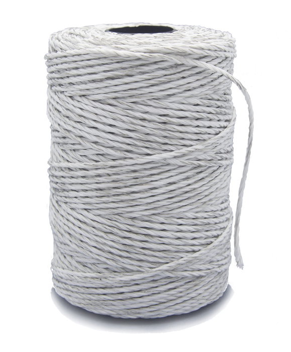 LLAMPEC Fil de clôture blanc 9 conducteurs inox 200 m LLAMPEC Fil de clôture blanc 9 conducteurs inox 200 m
