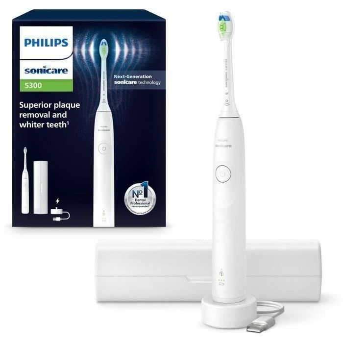 Philips Sonicare Serie 5300 HX7108/02 Blanc Philips Sonicare Serie 5300 HX7108/02 Blanc