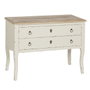 BigBuy Home Meuble d'Entrée Blanc Naturel 104 x 50 x 78 cm