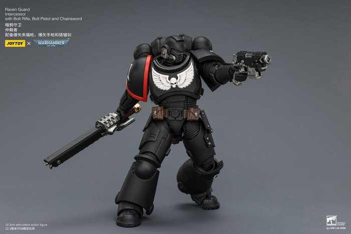 Joy Toy (CN) Warhammer 40,000 figurine Raven Guard Intercessor 12 cm