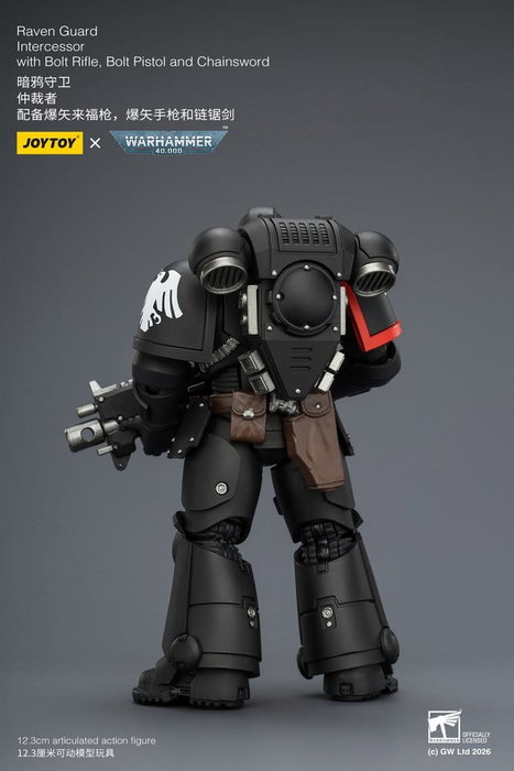 Joy Toy (CN) Warhammer 40,000 figurine Raven Guard Intercessor 12 cm