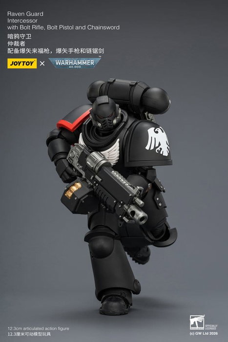 Joy Toy (CN) Warhammer 40,000 figurine Raven Guard Intercessor 12 cm