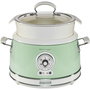 Ariete Vintage Food Steamer, Vert