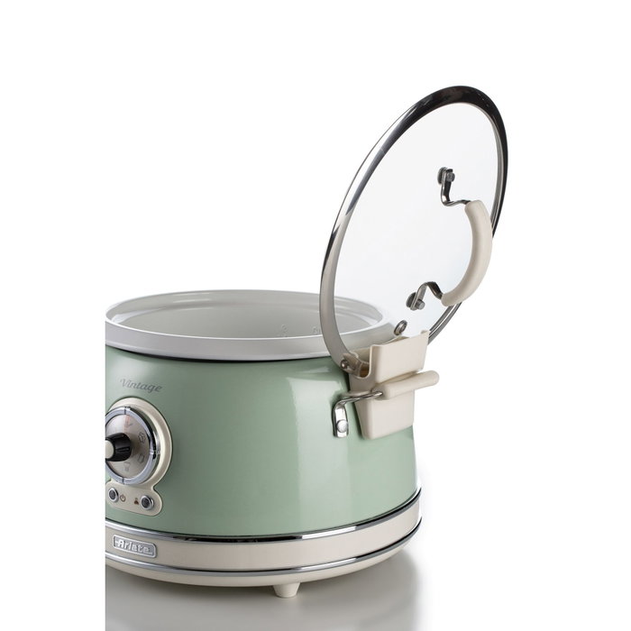 Ariete Vintage Food Steamer, Vert