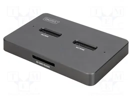DIGITUS Station d'accueil USB 3.2 Gen 2 - Noir