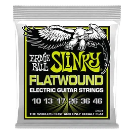 Ernie Ball Slinky Flatwound Regular 10-46
