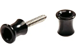DUNLOP Bouton de sangle STRAPLOK® Original - Paire - Noir