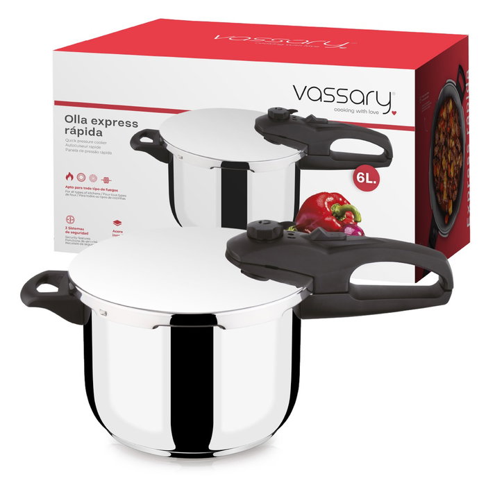 Vassary Autocuiseur rapide 6L Ø220mm