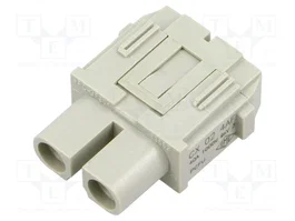 ILME Insert de contact HDC MIXO femelle 2 broches 40A 600V