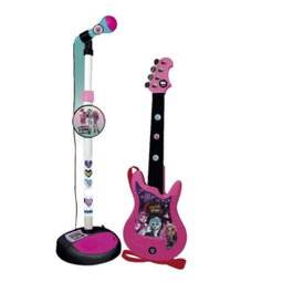 Reig Conjunto - Kit Guitare et Microphone avec Piles pour Enfants à partir de 3 Ans - Langue Espagnol