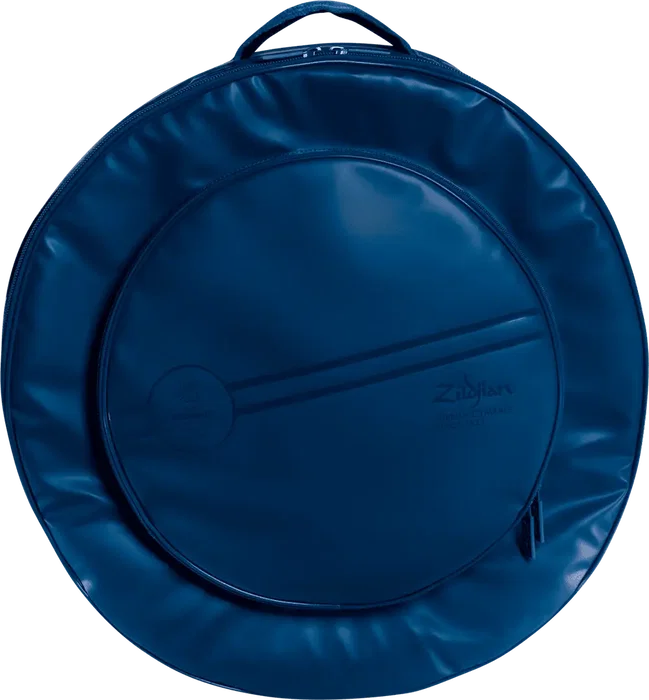Zildjian Gigging Collection Housse pour cymbales 22" bleue - Capacité 10 paires, résistante à l'eau