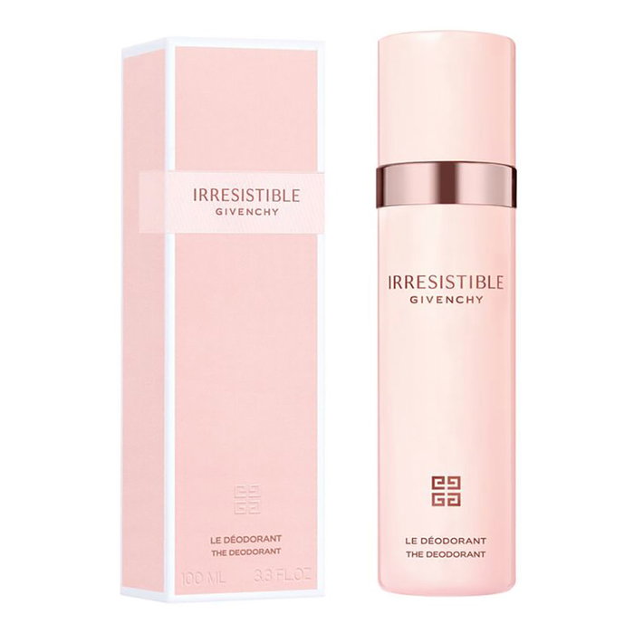 Givenchy Irrésistible Déodorant Captivant Spray 100 ml - Déodorant Parfumé Fraîcheur Longue Durée pour Homme et Femme - Flacon Aluminium Recyclé Givenchy Irrésistible Déodorant Captivant Spray 100 ml - Déodorant Parfumé Fraîcheur Longue Durée pour Homme et Femme - Flacon Aluminium Recyclé