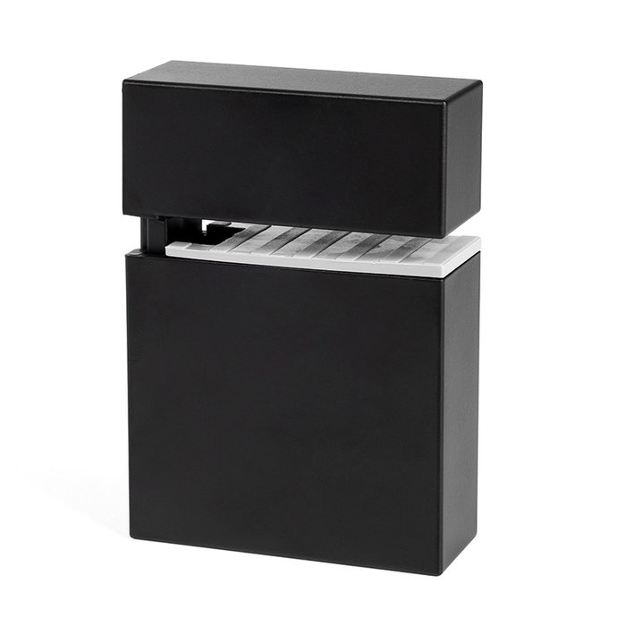 Herrajes Alk - Support mural pour étagère en bois réglable (7-37mm) - Matière ABS - Finition chromée mate Herrajes Alk - Support mural pour étagère en bois réglable (7-37mm) - Matière ABS - Finition chromée mate