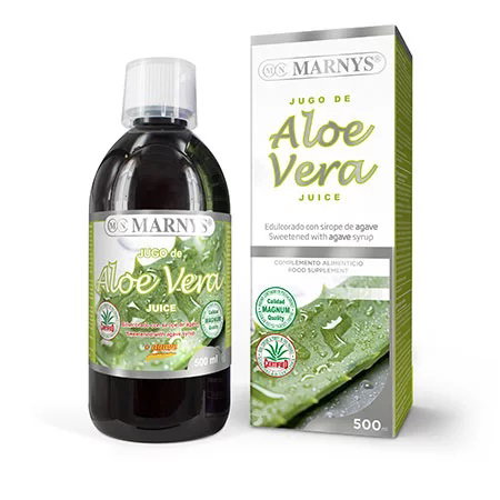 MARNYS Jus d'Aloe Vera et d'Agave pur 500 ml