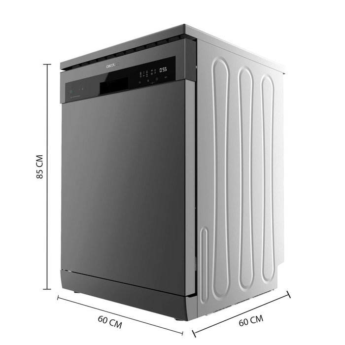 Cecotec Lave-vaisselle Bolero Aguazero 6500 15 couverts 6 programmes Classe C Anthracite