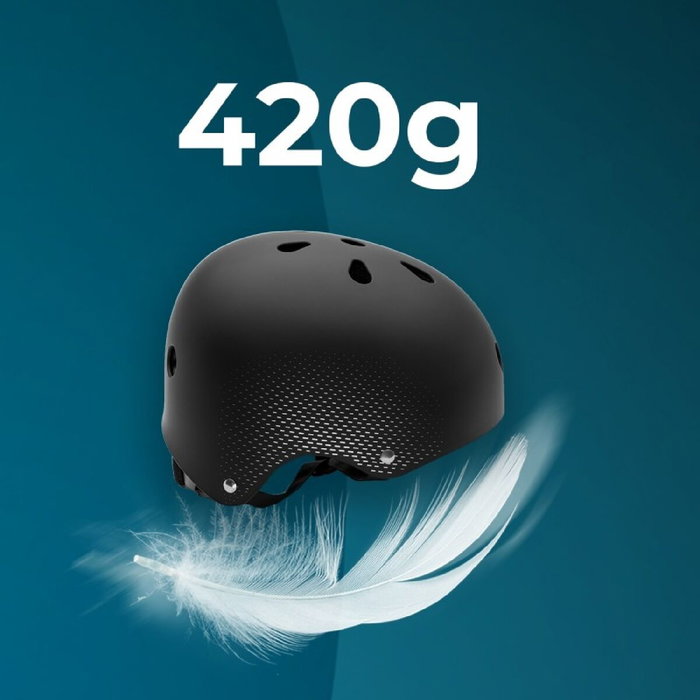 Cecotec Casque de Cyclisme BrainGuard Urban Noir S-M 54-58 cm Unisexe Sécurité