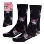 Cerdá Chaussettes Hello Kitty Kuromi - Taille 36-43 - Noir