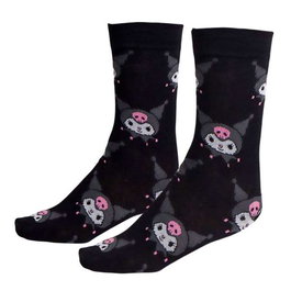 Cerdá Chaussettes Hello Kitty Kuromi - Taille 36-43 - Noir