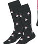 Cerdá Chaussettes Hello Kitty et Kuromi Noires 36-43