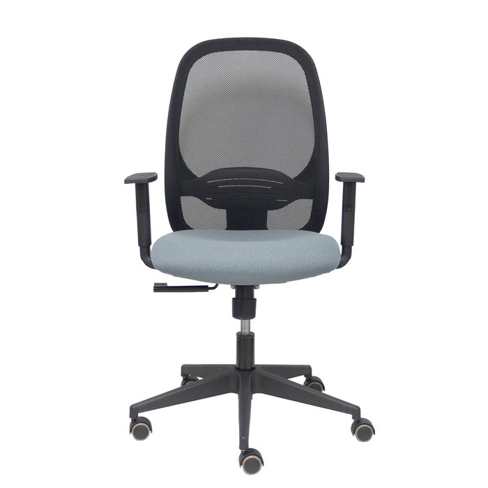 PIQUERAS Y CRESPO Chaise de bureau Cilanco Synchro Gris avec accoudoirs 1D