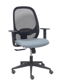PIQUERAS Y CRESPO Chaise de bureau Cilanco Synchro Gris avec accoudoirs 1D