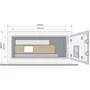 Yale Coffre fort électronique Hôtel format Ordinateur YLG/200/DB2