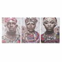 DKD Home Decor Toile Bois MDF 50 x 1,8 x 70 cm