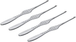 Alessi Colombina Fish Fourchette à crustacés en acier inoxydable 18/10