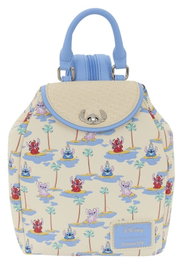 Loungefly Lilo & Stitch sac à dos Micro Stitch, Angel, & Leroy
