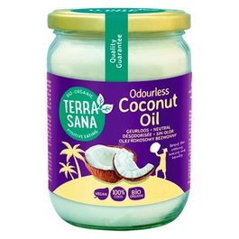 TERRASANA Huile de coco désodorisée BIO 500 ml