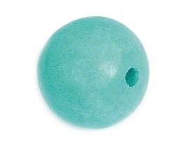 Innspiro Perles en bois turquoise 15mm, 300 unités