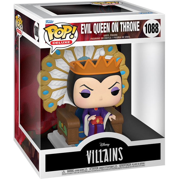 FUNKO Pop Villains Evil Queen on Throne