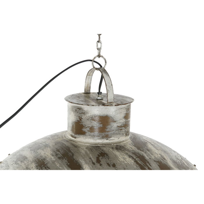 Écran de lampe Home ESPRIT Gris clair Métal 60 x 60 x 60 cm