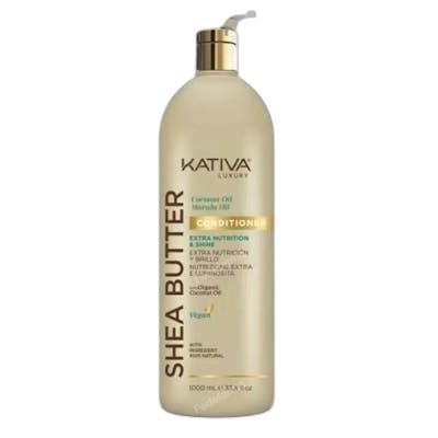 Kativa Shea Butter Après-shampooing à l'huile de coco et de marula 1000 ml