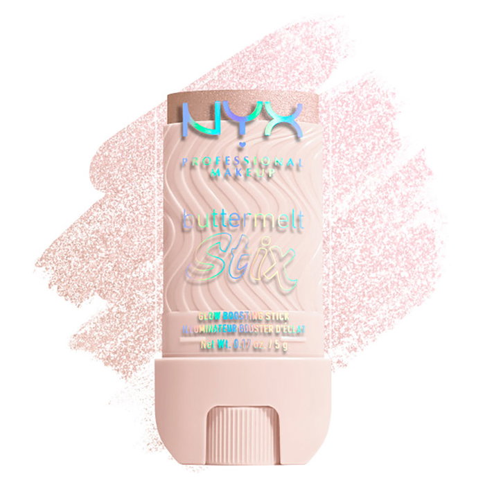 NYX Professional Makeup Bâtonnet illuminateur Buttermelt Stix Big Melt Energy, hydratant, effet glow, 5 g
