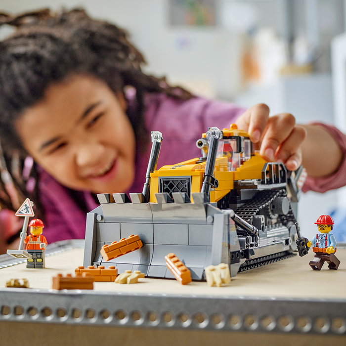 LEGO City 60466 Le Bulldozer Jaune