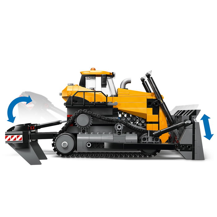 LEGO City 60466 Le Bulldozer Jaune