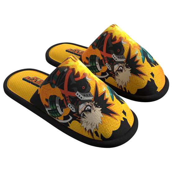 CYP BRANDS Pantoufles de maison adulte My Hero Academia Taille 40/41 - Pantoufles CYP BRANDS Pantoufles de maison adulte My Hero Academia Taille 40/41 - Pantoufles