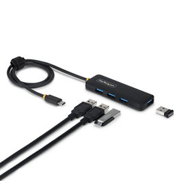 Startech Hub USB H5C4A-USB-HUB-2 Noir