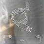 Hantums Cadenas bicicleta 12mm x 1.8M