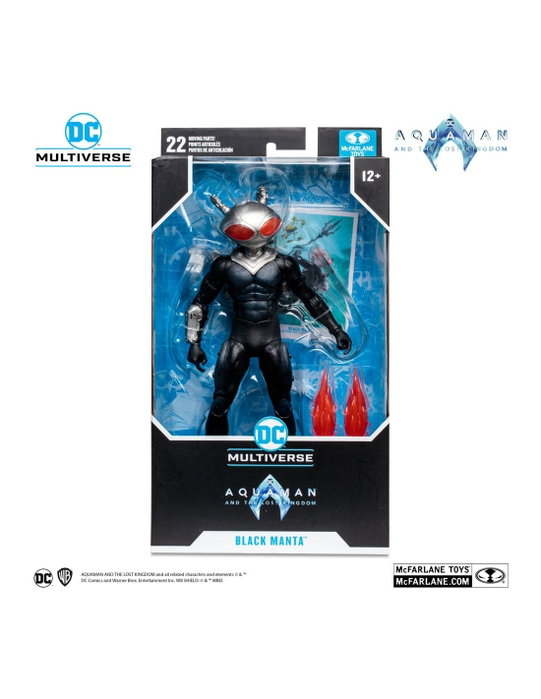 Mcfarlane Toys Black Manta - DC Aquaman 2 Movie 7in Mcfarlane Toys Black Manta - DC Aquaman 2 Movie 7in