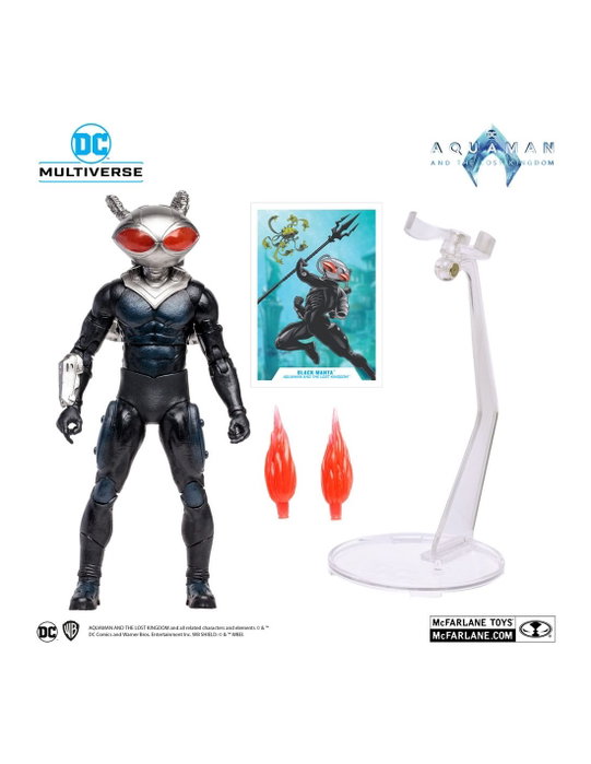 Mcfarlane Toys Black Manta - DC Aquaman 2 Movie 7in Mcfarlane Toys Black Manta - DC Aquaman 2 Movie 7in