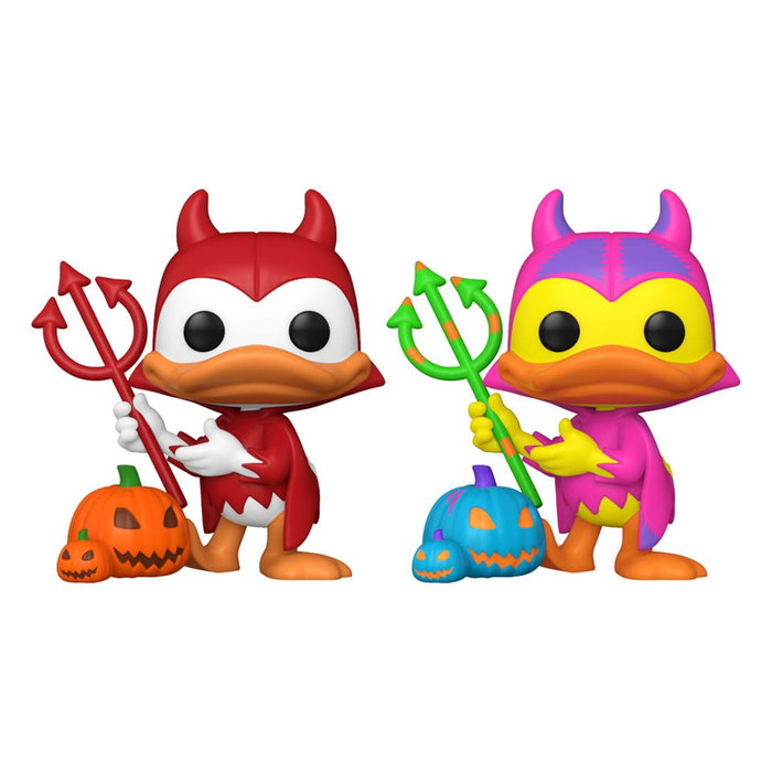 FUNKO Disney Mickey and Friends Devil Donald with Pumpkin Exclusive POP!