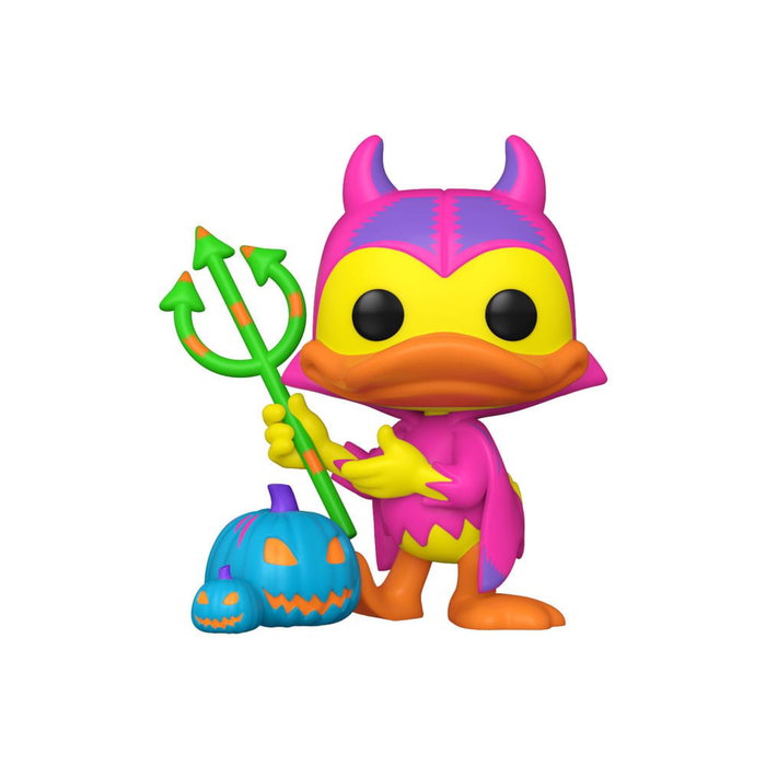 FUNKO Disney Mickey and Friends Devil Donald with Pumpkin Exclusive POP!