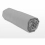 Home Linge Passion Drap housse HP71773 Gris clair 180 x 200 cm + 30 cm bonnet
