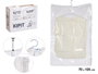 Kipit Sac sous vide 70 x 105 cm avec cintre, housse de rangement transparente PET/PE (Set de 36)