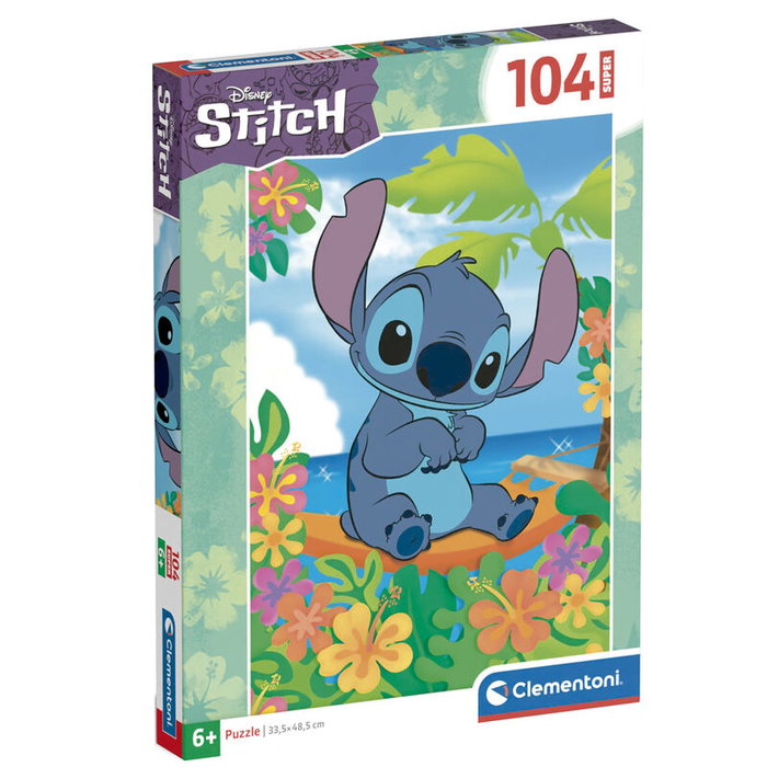 CLEMENTONI Puzzle Disney Stitch 104 pièces - 48,5 x 33,5 cm CLEMENTONI Puzzle Disney Stitch 104 pièces - 48,5 x 33,5 cm