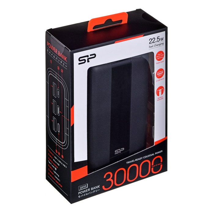 Silicon Power QX55 30000mAh Noir